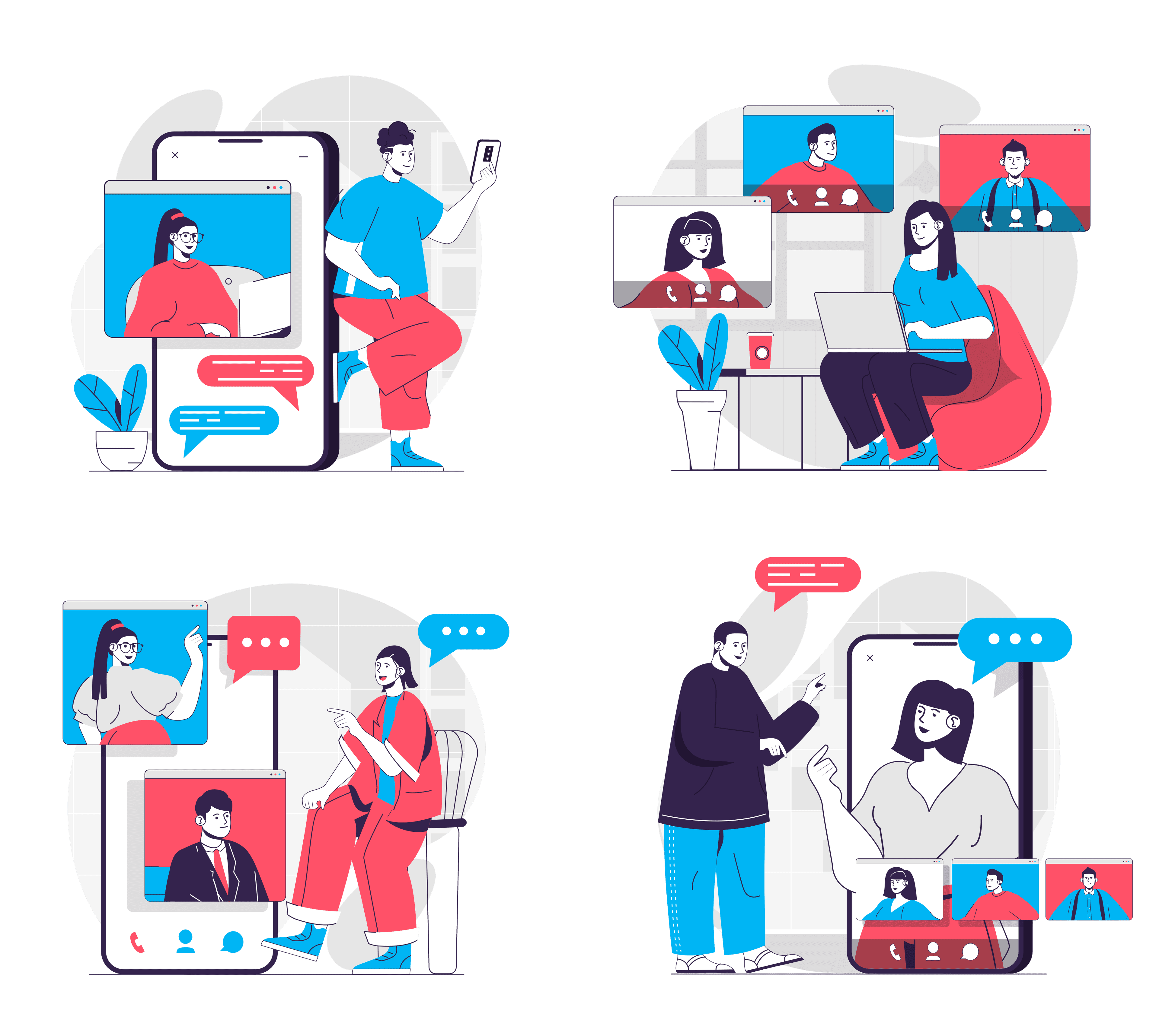 FAQ support illustration